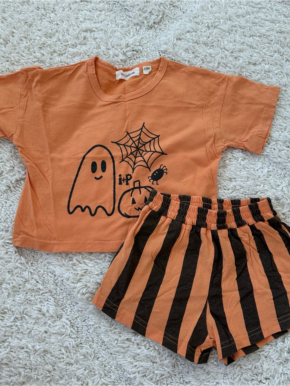 Indy & Pippa Creamsicle Spooky Stripe Daydreamer